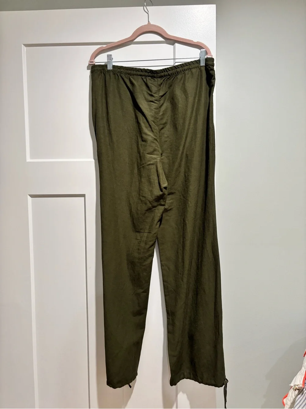 H &M linen blend pants